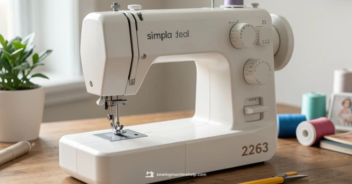 Singer Simple 2263 Guide - Sewing Machine Help