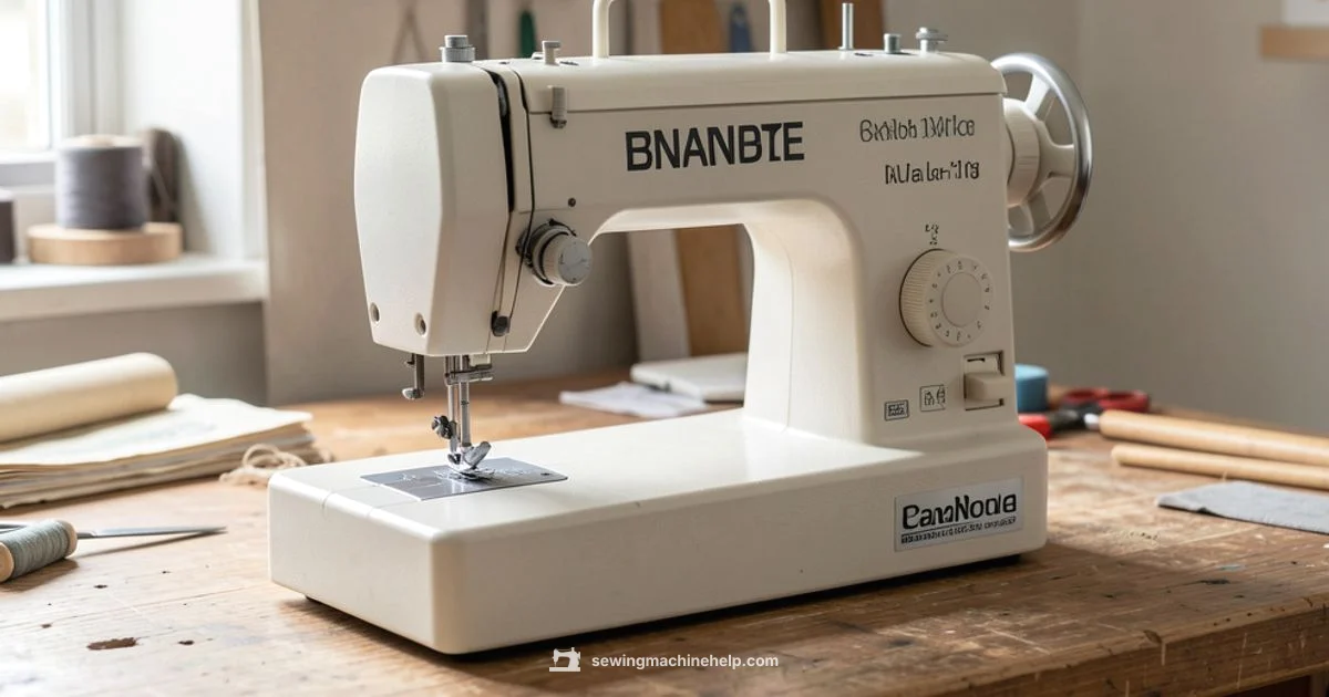 Unlabeled Sewing Machine - Sewing Machine Help