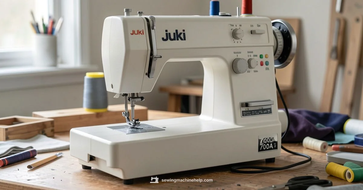 Juki 7000A Guide - Sewing Machine Help