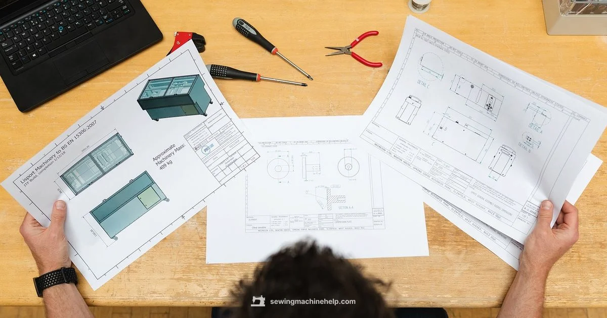 Drawings in Action - Sewing Machine Help