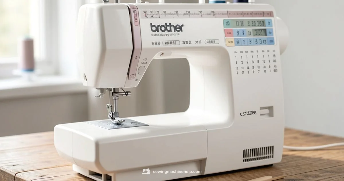 CS7205 Overview CS7205 Overview - Sewing Machine Help