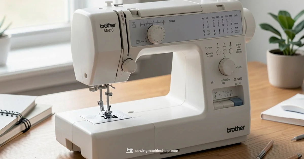 Guide to Brother SE600 - Sewing Machine Help