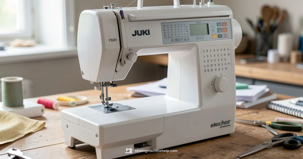 Juki F600 Overview - Sewing Machine Help