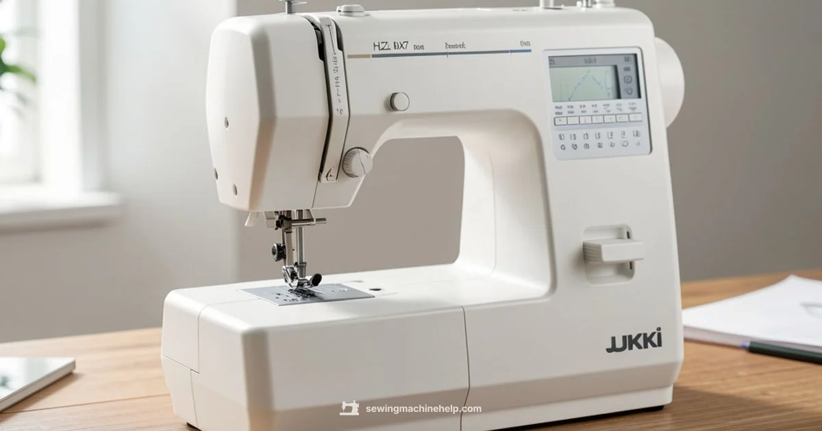 Juki HZL DX7 Guide - Sewing Machine Help