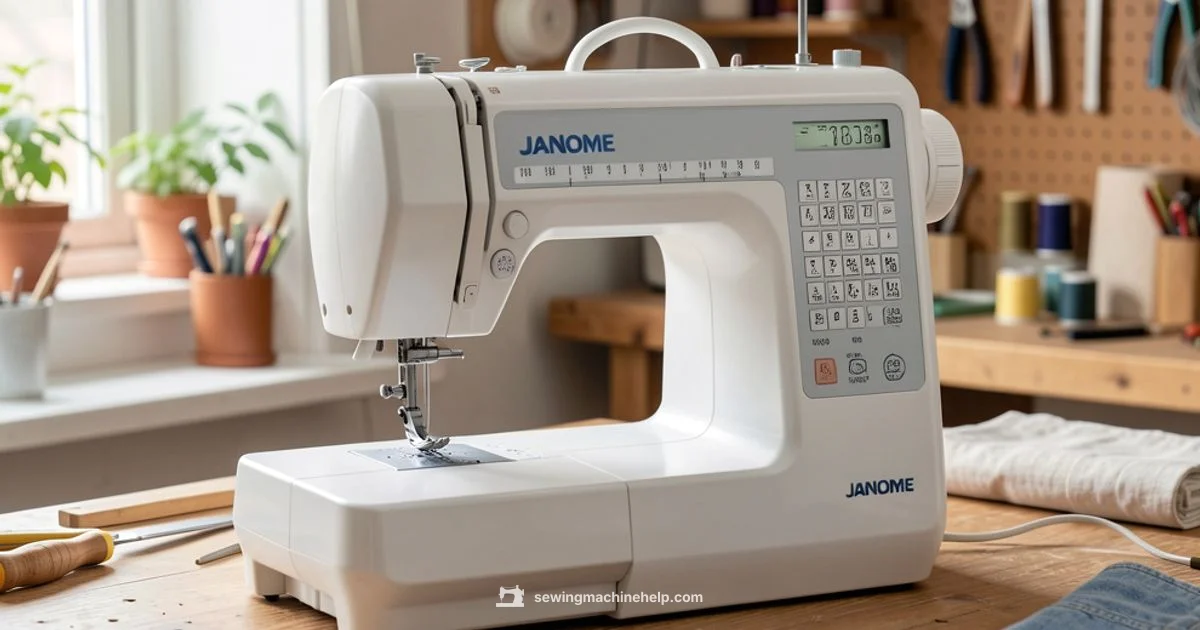 Janome Manual Essentials - Sewing Machine Help