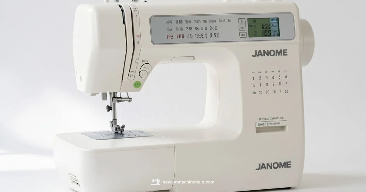 Janome 9450 Guide - Sewing Machine Help