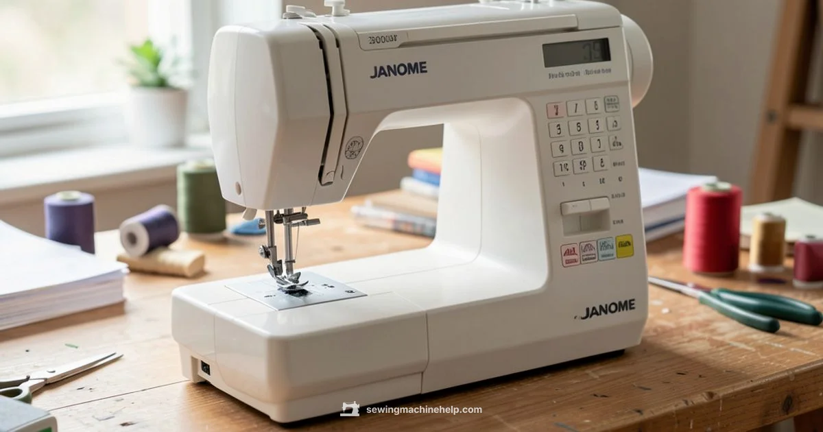 Janome 3000 Guide - Sewing Machine Help