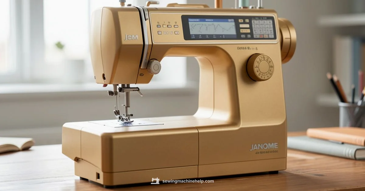 Janome Jem Gold Overview - Sewing Machine Help