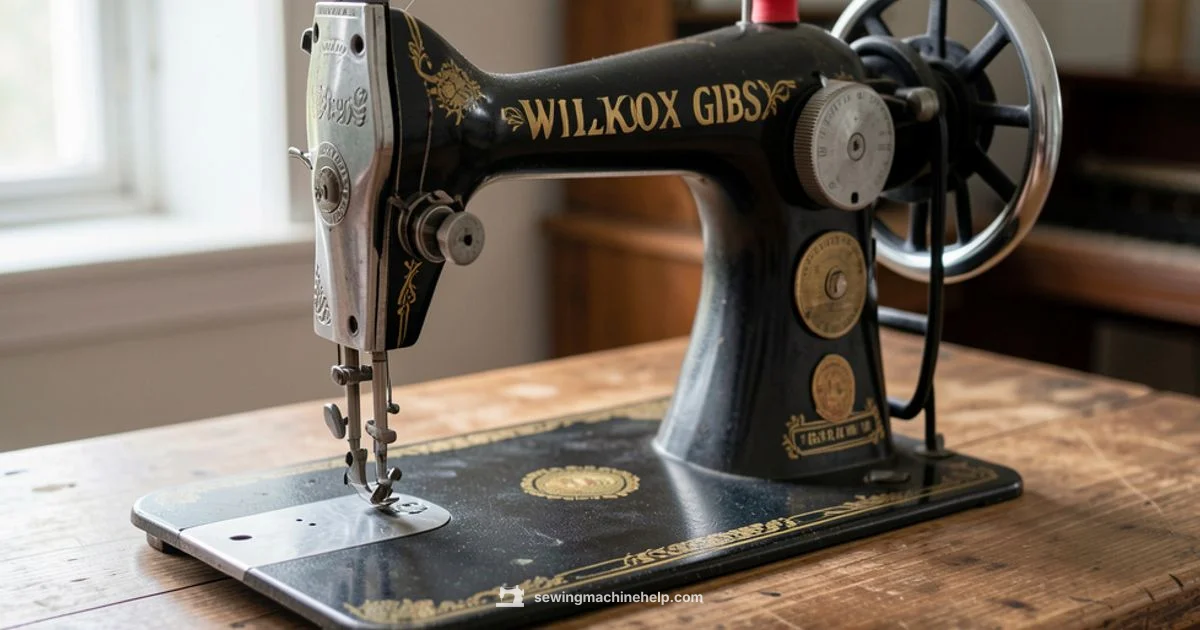 Willcox Gibbs Sewing - Sewing Machine Help