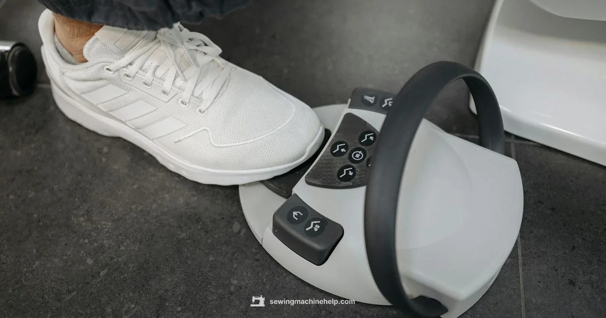 Foot Pedal Grip - Sewing Machine Help