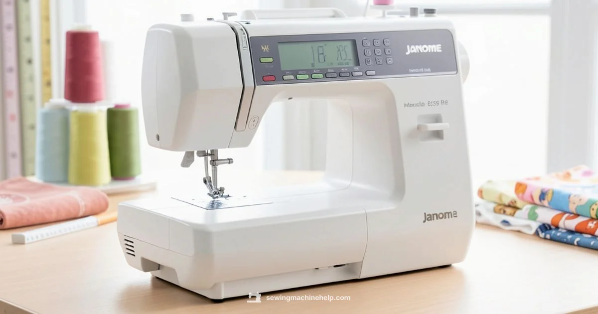 Janome MC550e Review - Sewing Machine Help