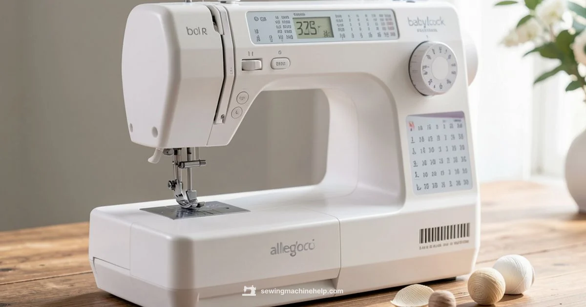 BabyLock Allegro Guide - Sewing Machine Help