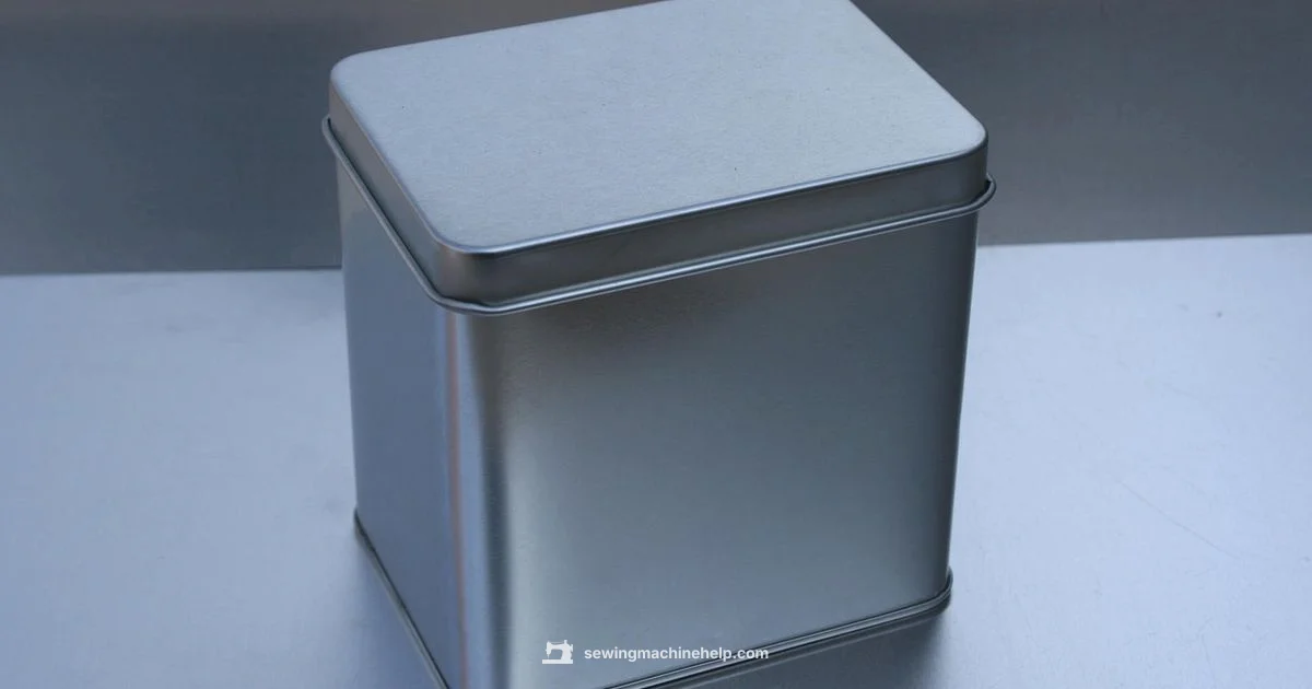 Tin Box Organizer - Sewing Machine Help