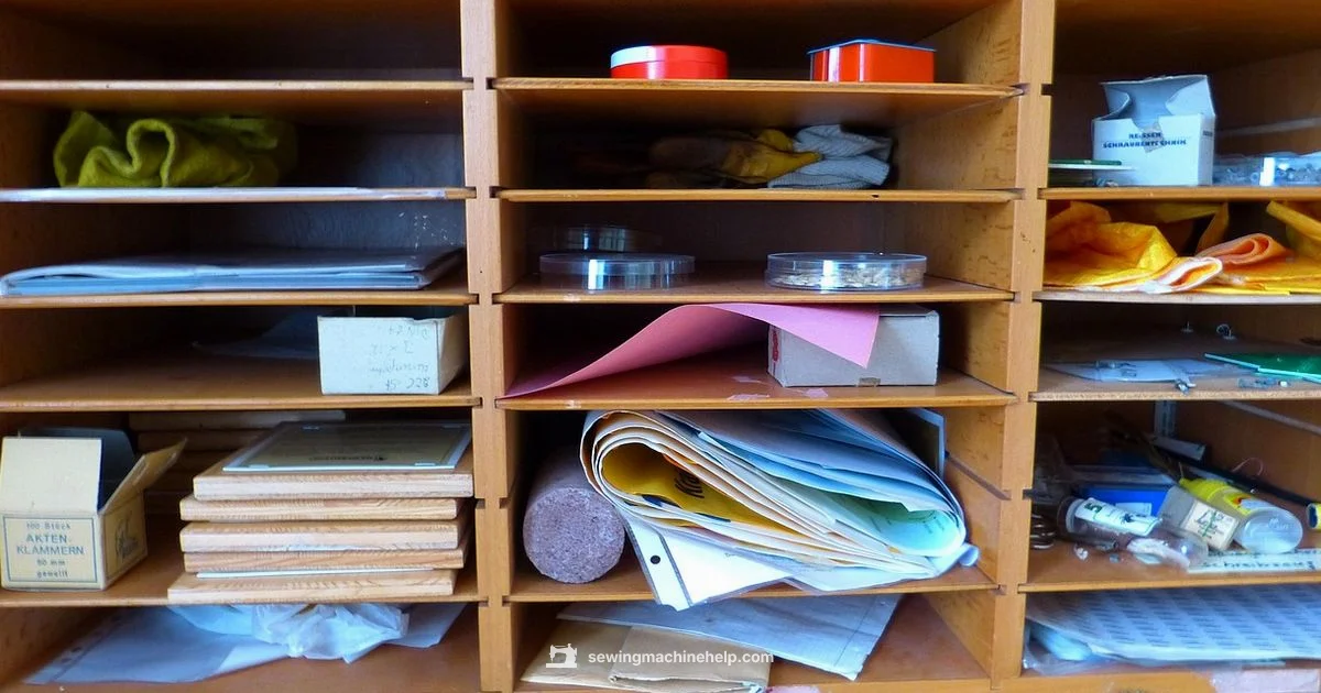 Drawer Storage Guide - Sewing Machine Help