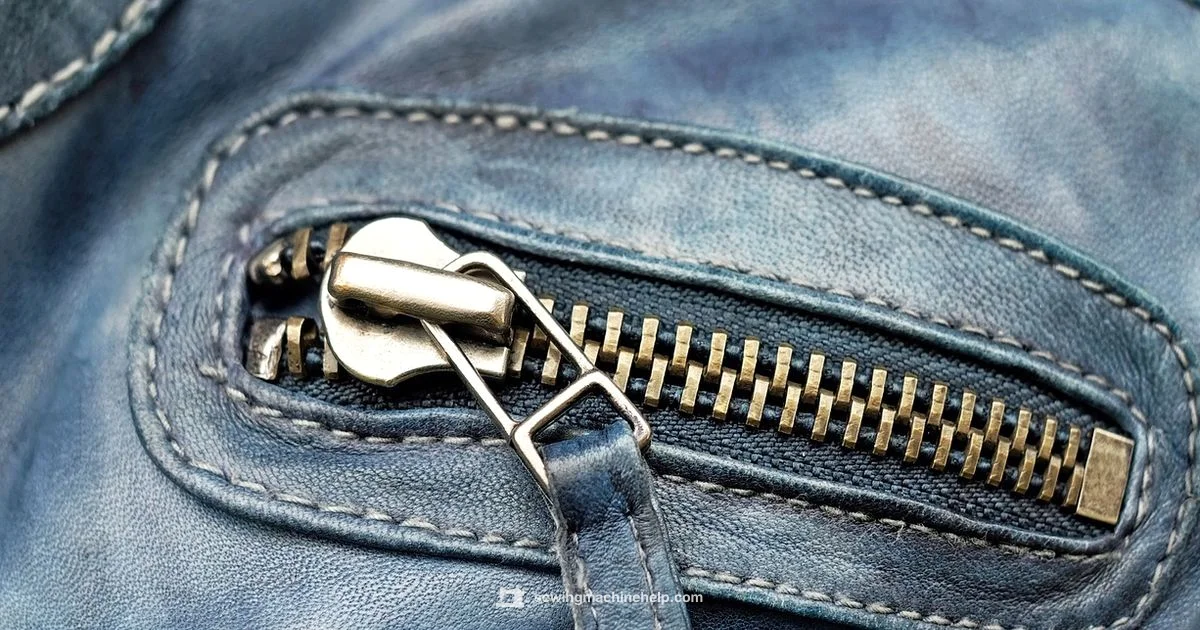 Invisible Zipper Foot Guide - Sewing Machine Help