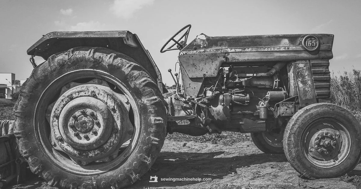 Antique White Sewing Machine - Sewing Machine Help
